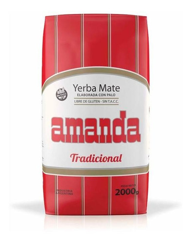 Pack X 3 Unid Yerba   2 Kg Amanda Yerbas