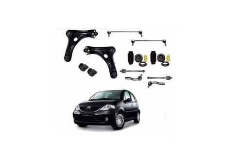 Kit Especial Suspensão Dianteira Citroen C3 - 1ª Linha Novo