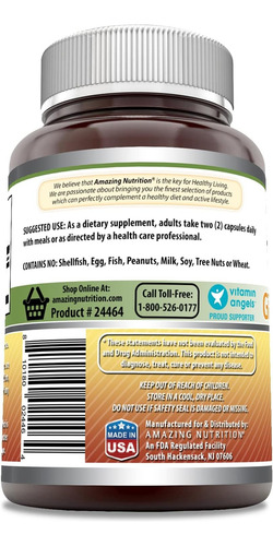 Amazing Formulas Complejo Ginseng Suplemento 120 Caps