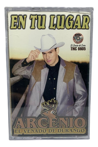 Cassete Original De Arcenio El Venado De Durango En Tu Lugar