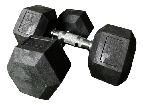 Par De Mancuernas Hexagonales 30 Lbs