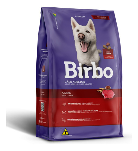 Alimento Birbo Para Perros Sabor Carne 15 Kg