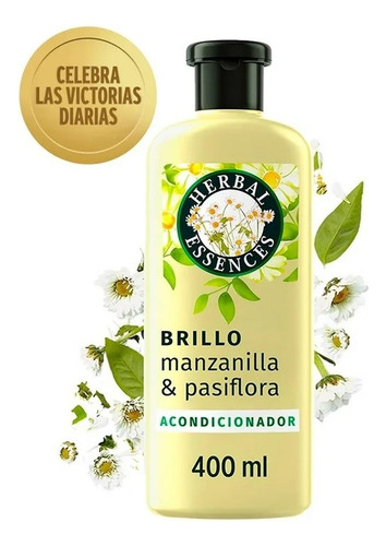Acondicionador Herbal Essences Brillo Manzanilla & Pasiflora
