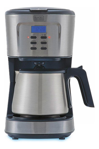 Cafeteira Automática Inox Black Decker Gourmand Gris Cm300g