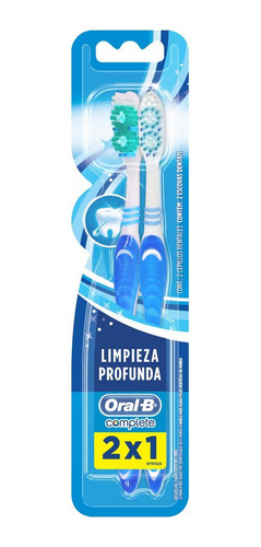 Cepillo Dental Oral-b Complete Mediano 2x1
