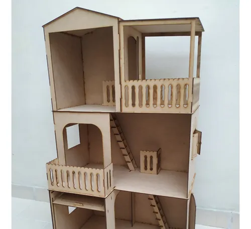 Casas barbie madera sale