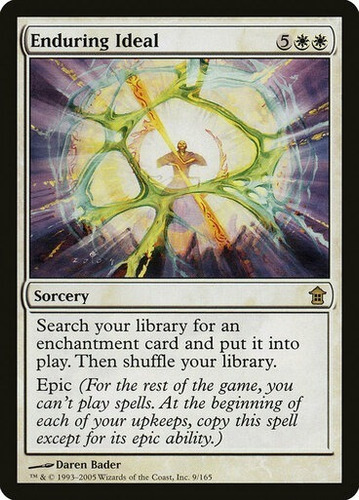 Magic Mtg Enduring Ideal - Saviors Of Kamigawa (Usado)