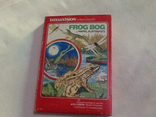 Intellivision Video Juego Frog Bog