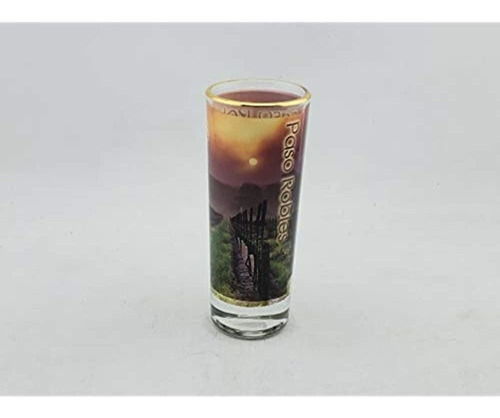 Paso Robles California State Souveniur Vaso De 2 Oz - Tequil