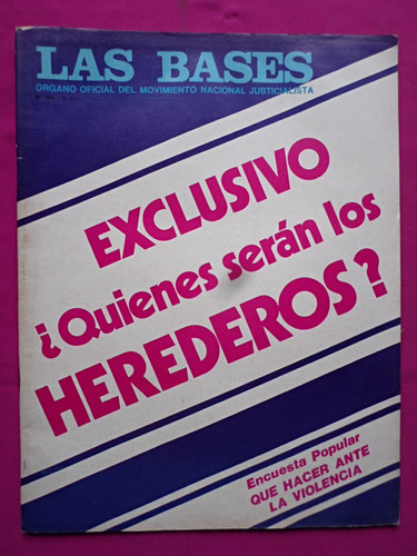 Revista Las Bases N° 90 - Año 1974