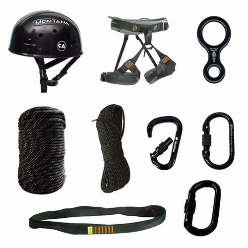 Kit Rapel Completo (preto) - Conquista-montana-alpen Pass