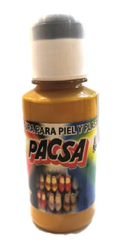 Imagen 1 de 1 de Pintura Para Piel Y Plástico Pacsa Miel 27 125 Ml