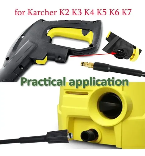 Manguera De Alta Presión 6m Para Kärcher K2-K7 – Repuesto M22-14mm, Conexión Rápida Y Resistente
