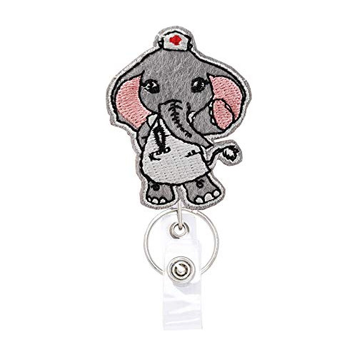 Retractil De Elefante Enfermera O Doctor Clip De Cocodr...