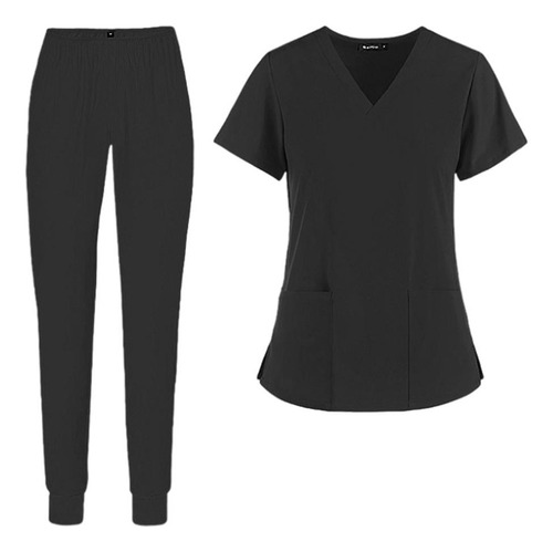 Conjunto Médico De Enfermería Transpirable Camisa De Moda
