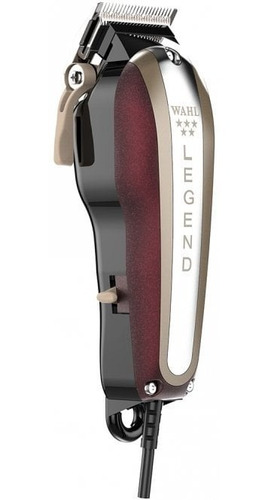Cortadora de pelo Wahl Professional 5 Star Legend 8147 plateada y roja 220V