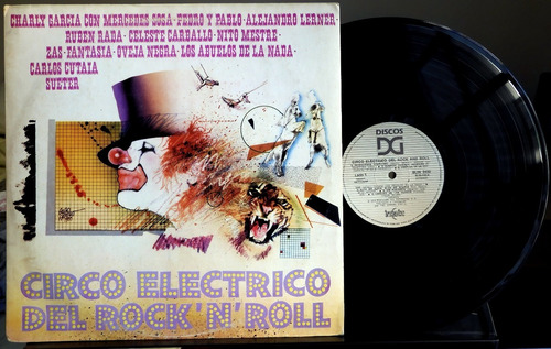 Vinilo Circo Electrico Rock Charly - Calamaro - Zas Edfargz