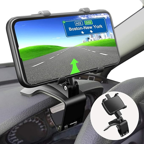 Soporte Porta Auto Clip Celular Universal Holder Coche