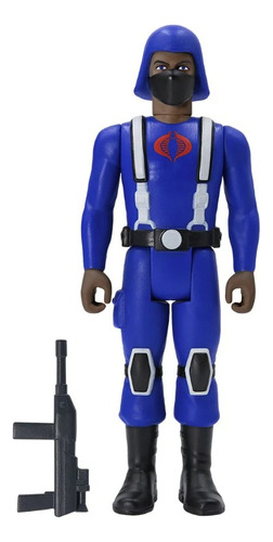 Gi Joe Cobra Trooper Infantry Pistola Moreno 10cm Super 7
