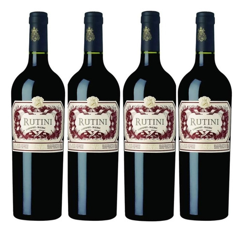 4 Vinhos Argentino Tinto Rutini Cabernet Sauvignon Malbec