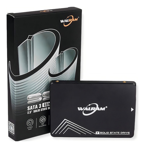 Disco sólido interno Walram Ssd 3d Nand 480gb negro