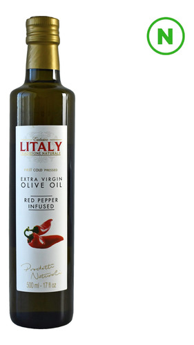 Litaly - Aceite De Oliva Con Pimenton 500ml
