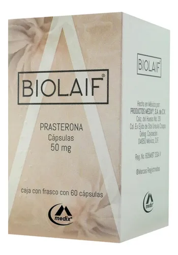 Biolaif Cápsula 50 Mg, 60 Cápsulas