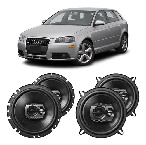 Alto Falante Audi A3 2005 A 2008 200w Rms Automotivo