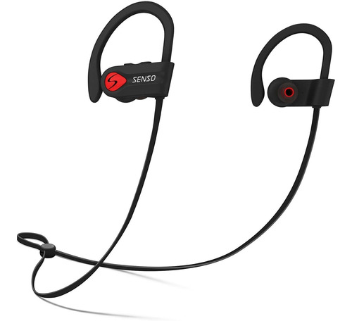 Auriculares Bluetooth 5.0 Senso Con Microfono Negro