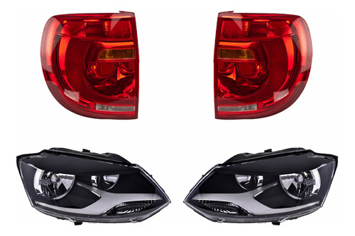 Set Calaveras + Faros Depo Crossfox 2011-2015