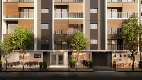 Imagen 2 de 14 de Departamento Monoambiente En Caseros A Estrenar