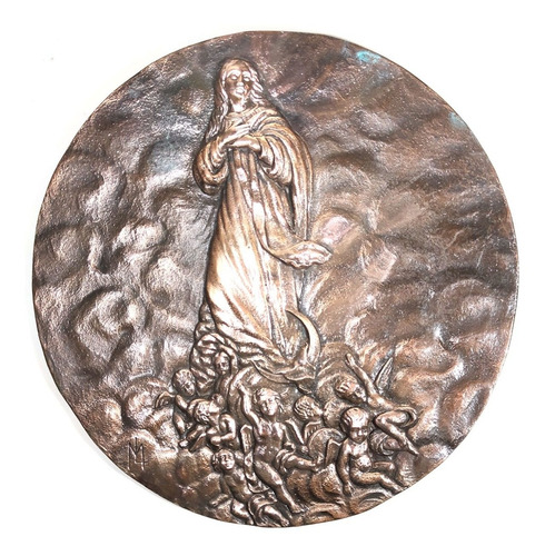 Bartolomé Esteban - Medalhão Em Bronze