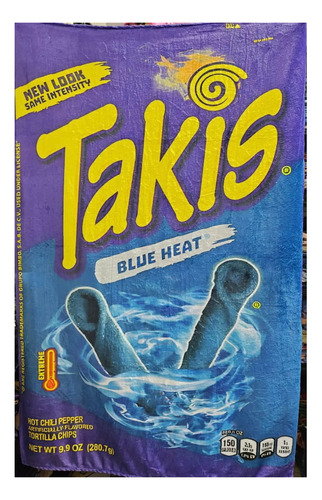 Frazada Takis Blue Heat Individual Ultra Suave