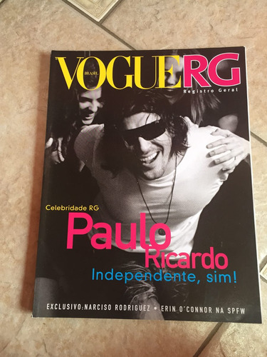 Revista Vogue Registro Geral 31 Paulo Ricardo 2004 E676