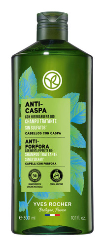 Shampoo Anticaspa - Controla Y Elimina La Caspa Yves Rocher