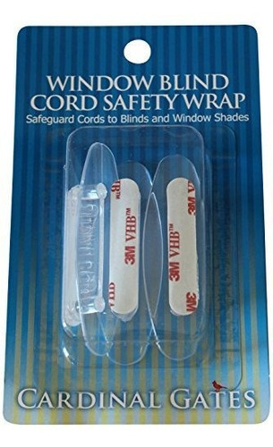 Cardinal Gates Cord Safety 3 Wraps Clear
