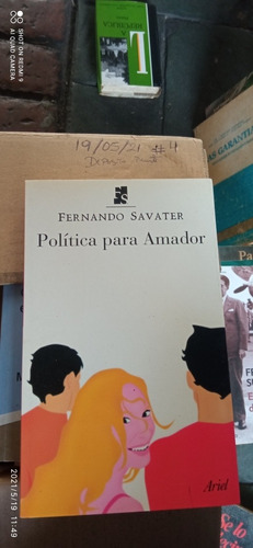 Libro Política Para Amador. Fernando Savater