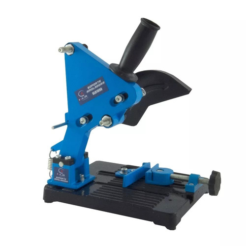 Imagen 2 de 7 de Soporte Para Amoladora Electrica Universal Con Morsa Kld1090