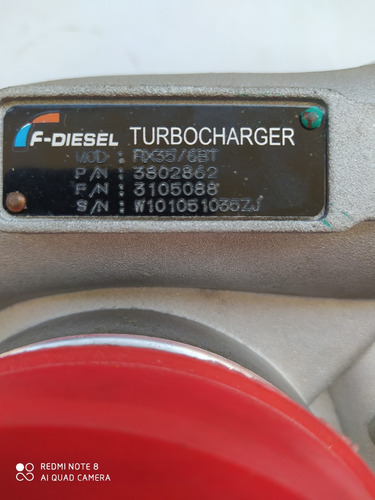 Turbo Cargador Hx35 6bt Cargo 1721