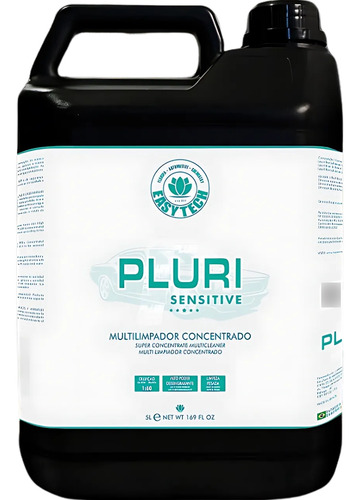 Limpa Sofa Banco Concentrado Pluri Sensitive 5l Easytech
