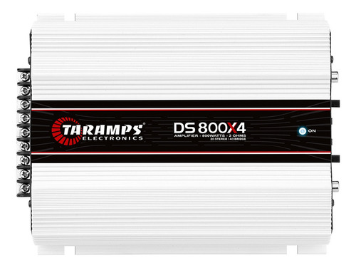 Modulo Taramp's Ds800 X4 Canais 2 Ohms Ds 800w Rms 1ª Linha