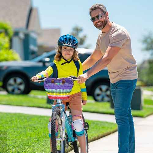 Cesta De Manillar Para Niños Cesta De Bicicleta Para Niños C