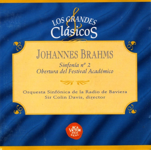 Johannes Brahms - Sinfonía No.2 / Cd Excelente Estado 