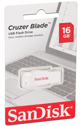 Imagen 4 de 4 de Unidad Flash Usb 2.0 Sandisk Cruzer Blade De 16gb, Color