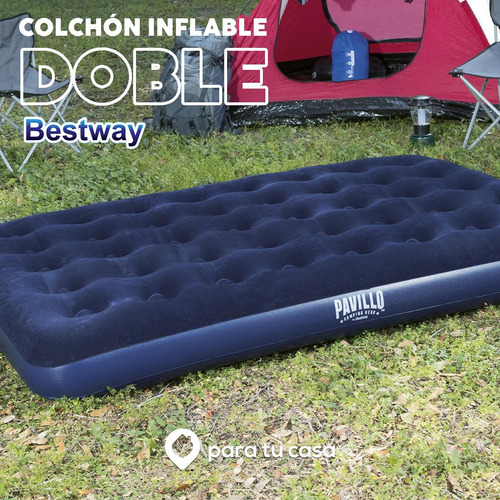Colchón Colchoneta Camping Inflable 2 Plazas Bestway Ct