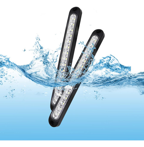 2 Piezas Ip65 10 15 Led Barra De Luz Trasera De Fre 3148225