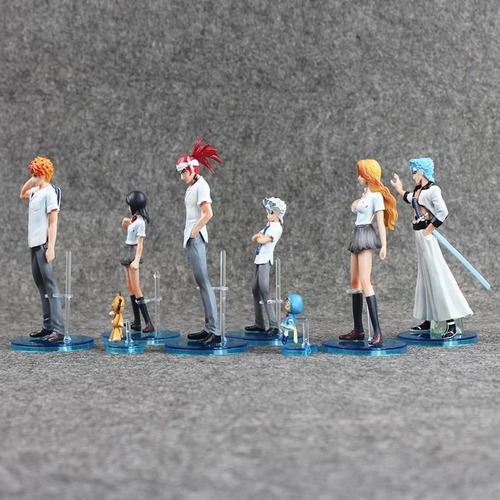 Bleach - Set De Figuras Ichigo Rukia Renji The Styling