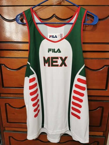 Jersey Mexico Fila Atlanta 1996 Juegos Olímpicos Maraton Xl