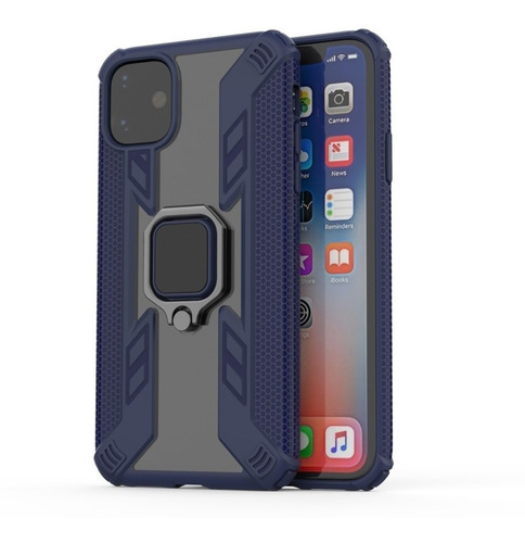 Funda Tpu Acrílico Anillo Compatible Con iPhone 11