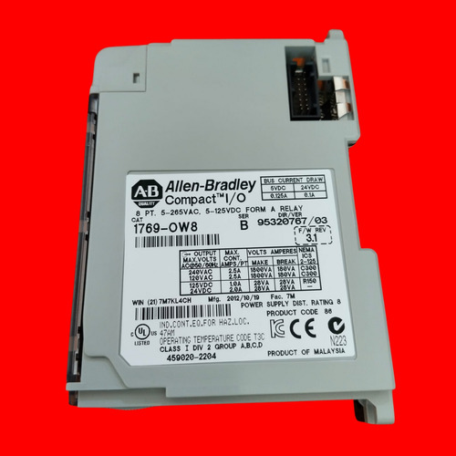 Allen Bradley 1769-ow8 Modulo Plc Compaclogix